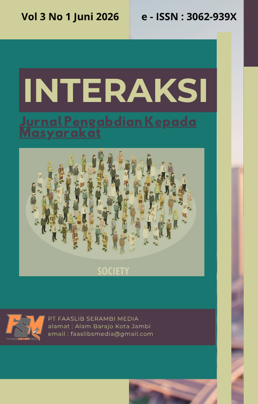 					View Vol. 3 No. 1 (2026): Interaksi - Juni
				